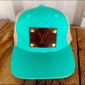 Ponytail Re-purposed Cap - Made to Order